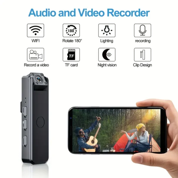Wearable Camera Recorder with Infrared Night Vision - Image 3