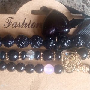 FREE GIFT - Midnight Bloom Bracelet Stack