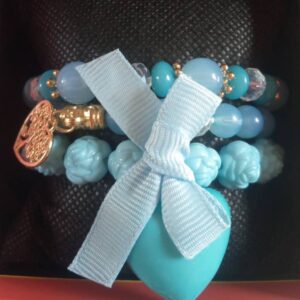 FREE GIFT - Blue Belle Bracelet Stack