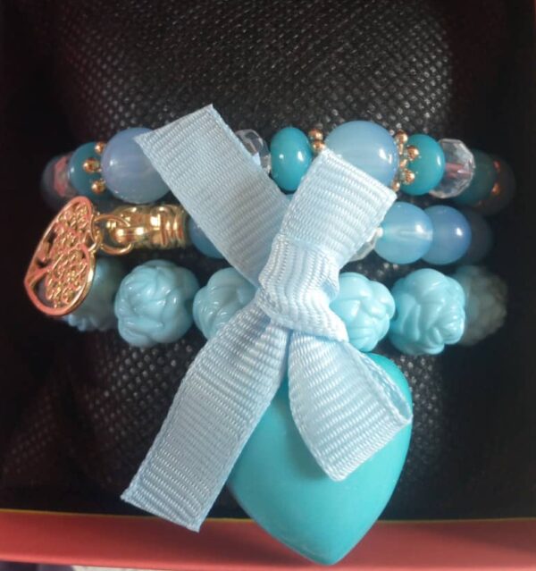 FREE GIFT - Blue Belle Bracelet Stack