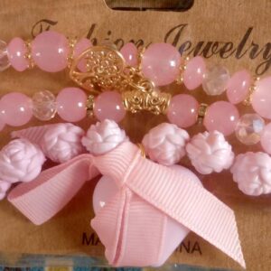 FREE GIFT - Rosé Bloom Bracelet Stack