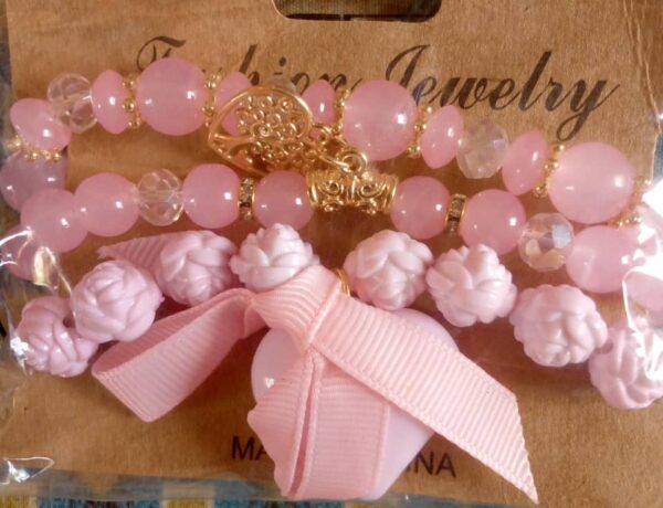 FREE GIFT - Rosé Bloom Bracelet Stack