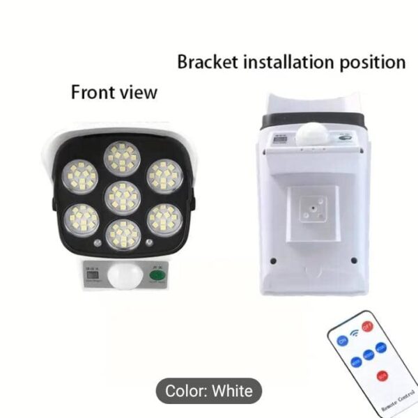 UltraBright Solar Sensor Light – 77 LED with Remote Control - Image 4