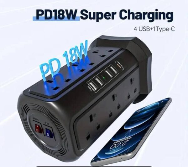 Celestial Power Hub – 17-in-1 Multi-Functional Tower Station - Image 3