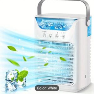 ArcticMist Touch – Mini Evaporative Air Cooler & Humidifier (USB Powered)