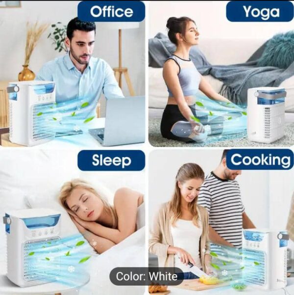 ArcticMist Touch – Mini Evaporative Air Cooler & Humidifier (USB Powered) - Image 4