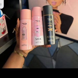 Tom & Darin Perfumed Body Spray – 200ml (NOW, SAFA, ASWAD)
