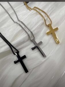 Bold Faith Cross Pendant Necklace