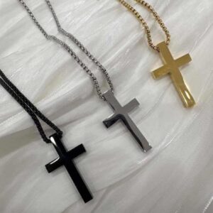 Bold Faith Cross Pendant Necklace