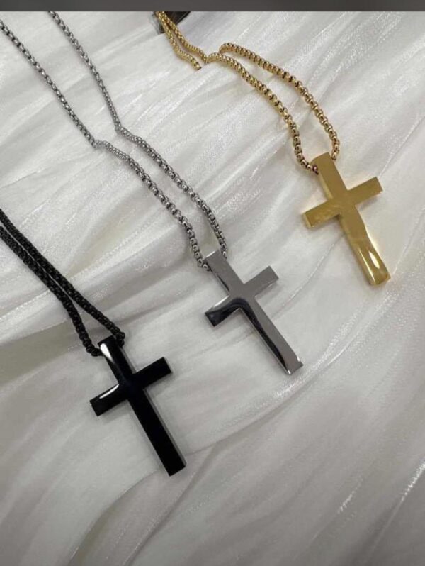 Bold Faith Cross Pendant Necklace